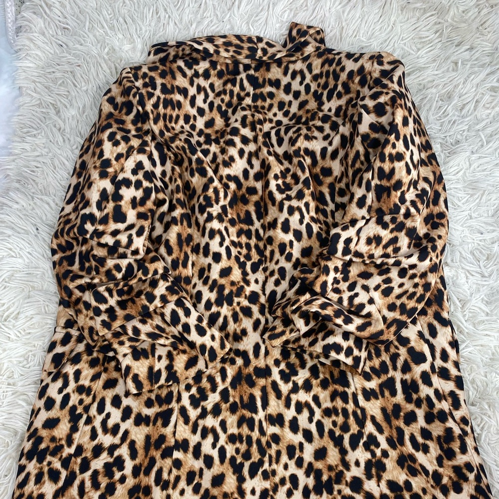 Leopard Print Jacket Small - Picture 3 of 4